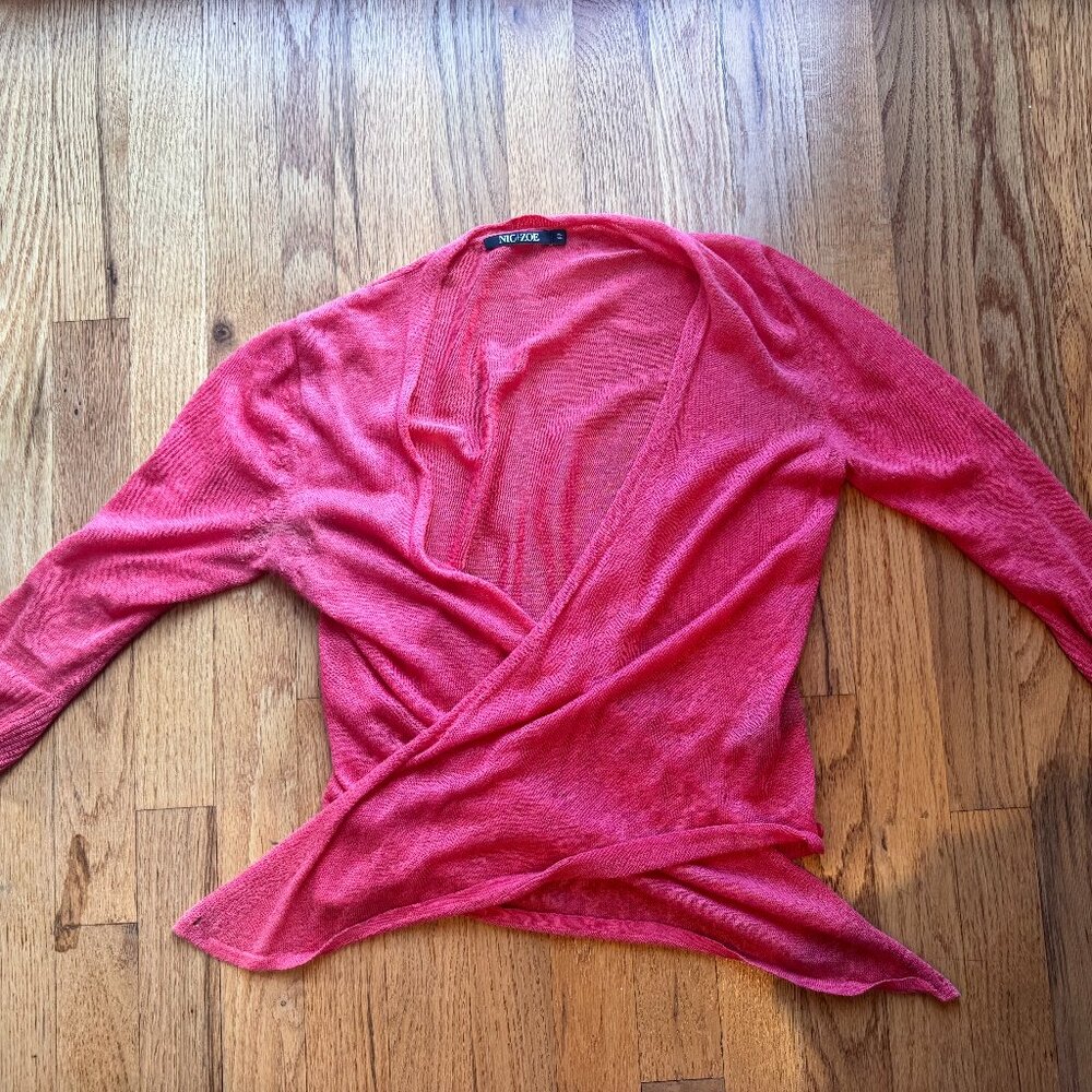 NIC+ZOE Coral Lightweight 4-Way Cardigan